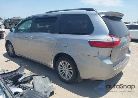 2016 Toyota Sienna Xle 8 Passenger из США, поврежденный, VIN 5TDYK3DC5GS752657